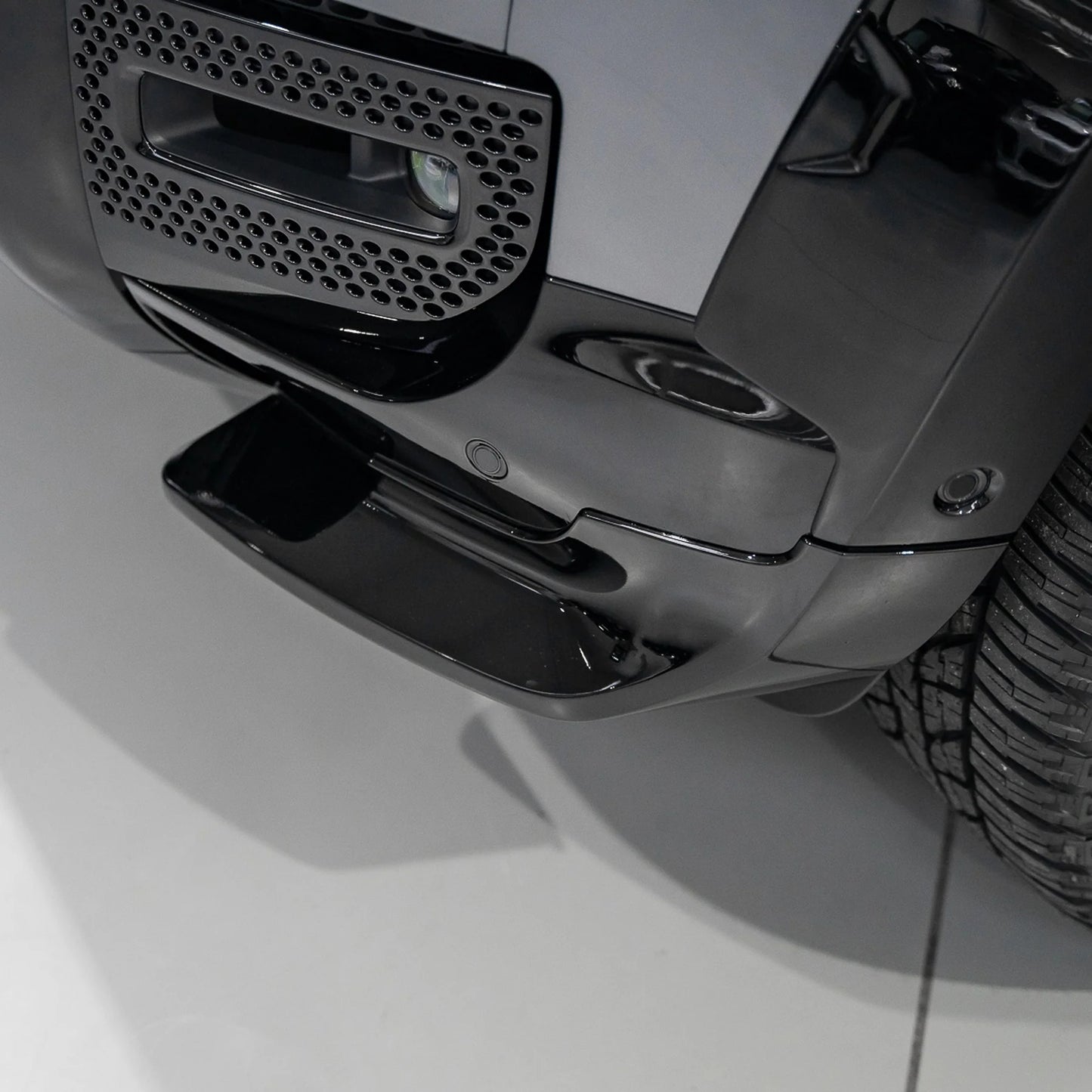 Defender Widetrack Front Bumper Canards