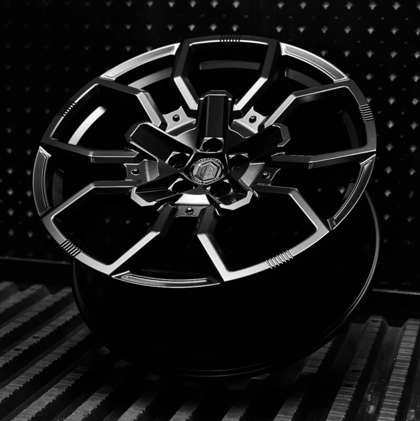 22" WX5 - 5x120 - ET35 - Satin Black - Front (L663)