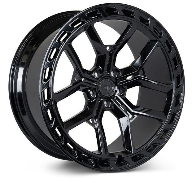 Defender 22" UV-X Black Forged Wheels