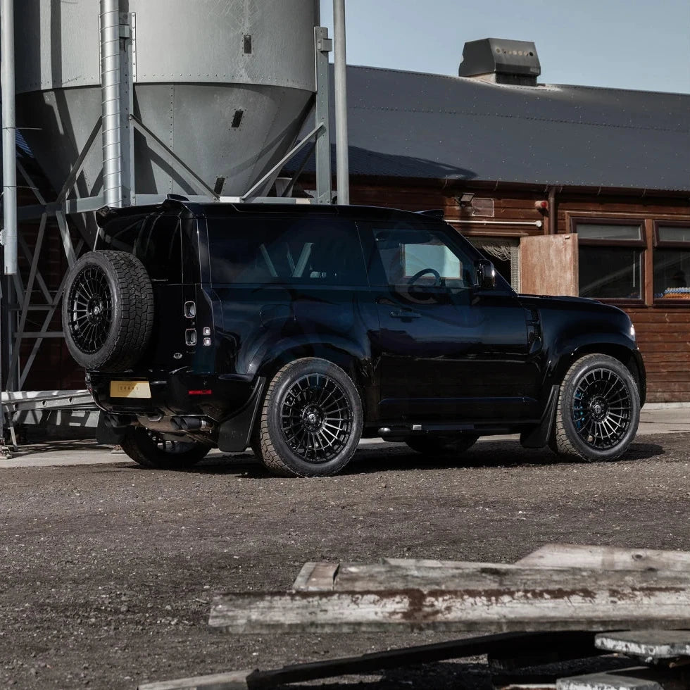 Defender 22" WX3 - Satin Black - Rear