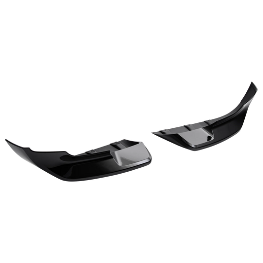Defender Widetrack Front Bumper Canards