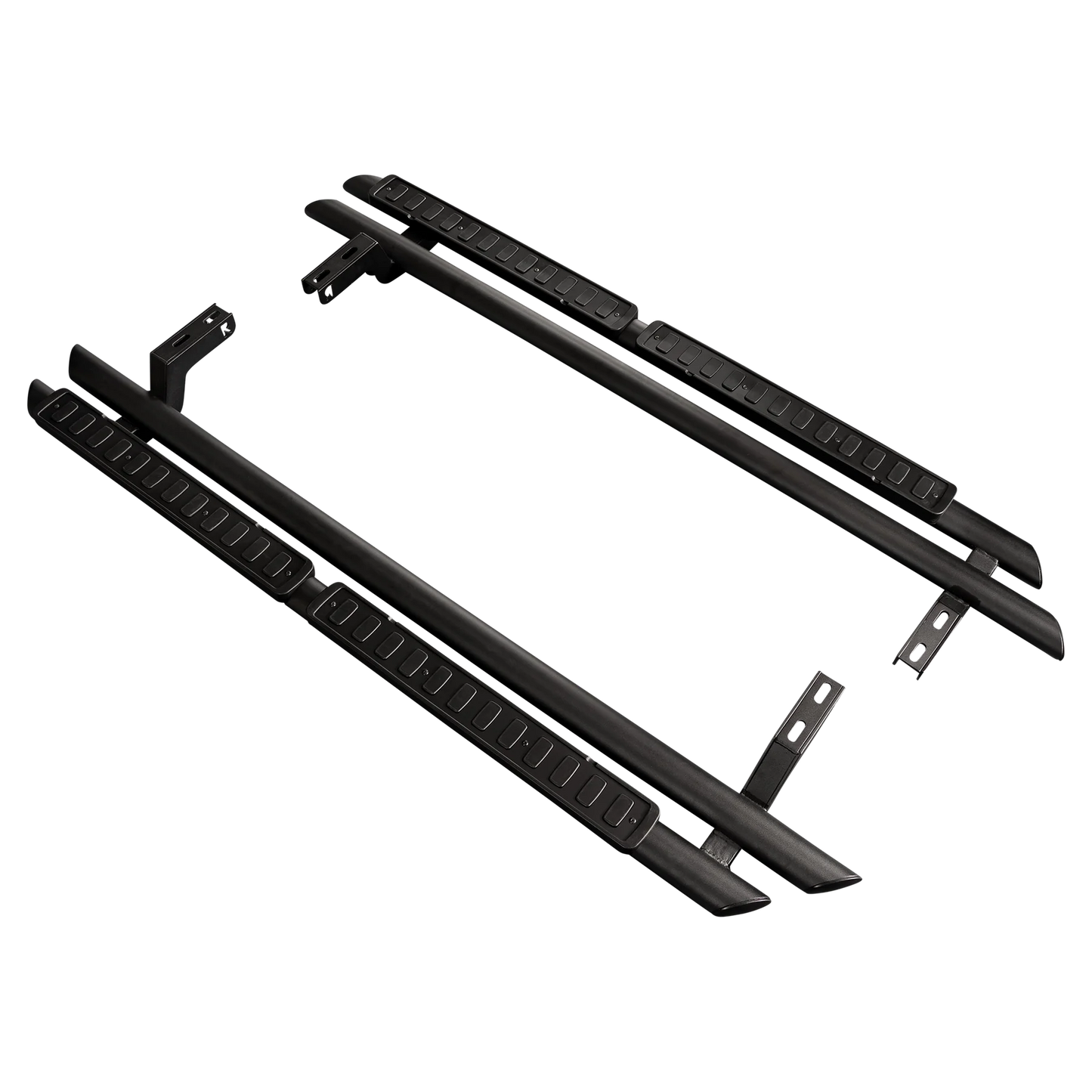 Grenadier Black Shadow Twin Tube Side Steps - Black