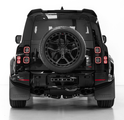 Defender Widetrack Branded Aero Mudflaps