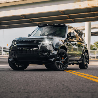 Defender 22" WX2 - Satin Black - Rear