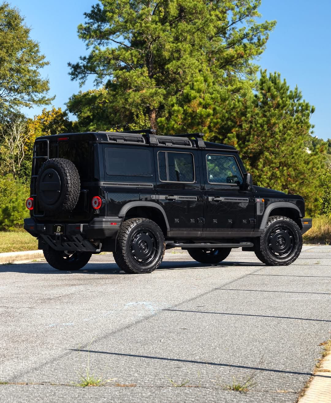 Grenadier 20" WX4 Satin Black Wheels