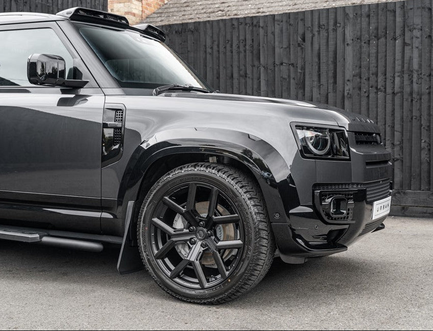 Defender 22" WX2 - Satin Black - Rear