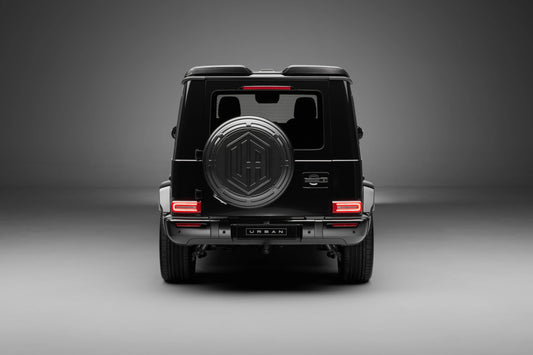 W465 G-Wagon UA Icon Visual Carbon Fibre Spare Rear Wheel Carrier Cover