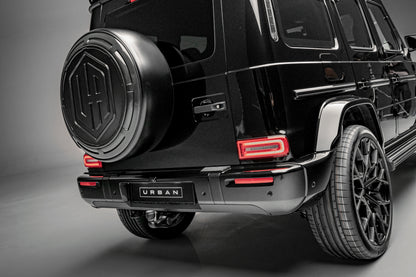 W465 G-Wagon UA Icon Visual Carbon Fibre Spare Rear Wheel Carrier Cover