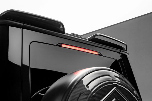 W465 G-Wagon Visual Carbon Fibre Upper Rear Spoiler with Urban Emblem
