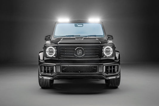W465 G-Wagon Visual Carbon Fibre Roof Lightbar with 12 Linear Lights