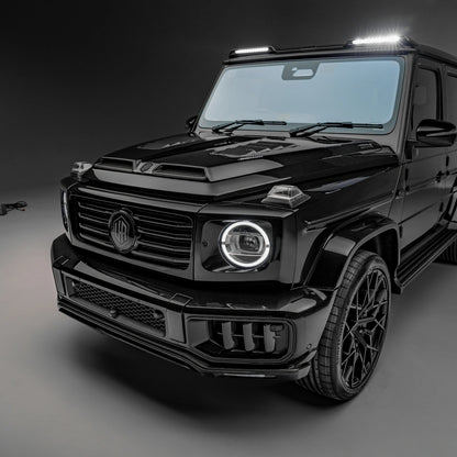 W465 G-Wagon Visual Carbon Fibre Roof Lightbar with 12 Linear Lights